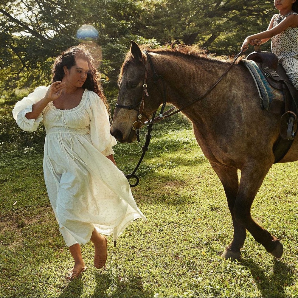 Doen White Maxi Dress